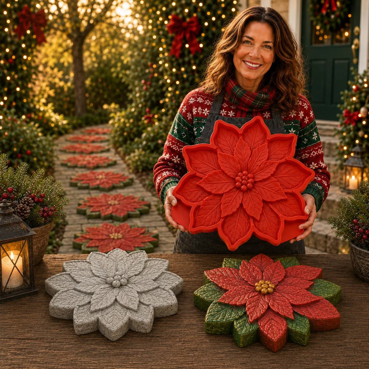 💥 LAST DAY 49% OFF – ☃️ Reusable Snowman Garden Path Maker – Make Your Winter Garden Truly One of a Kind (📦 Buy 2, Get Free Shipping)