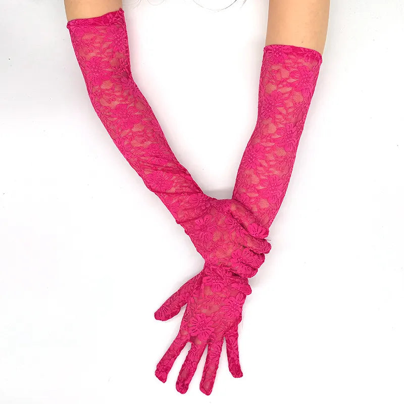 Women's Halloween  Cos Lace Gloves