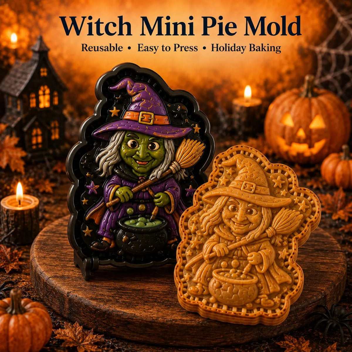 🎃 Halloween Mini Pie Mold Collection🚚 Buy 2+ Get Free Shipping