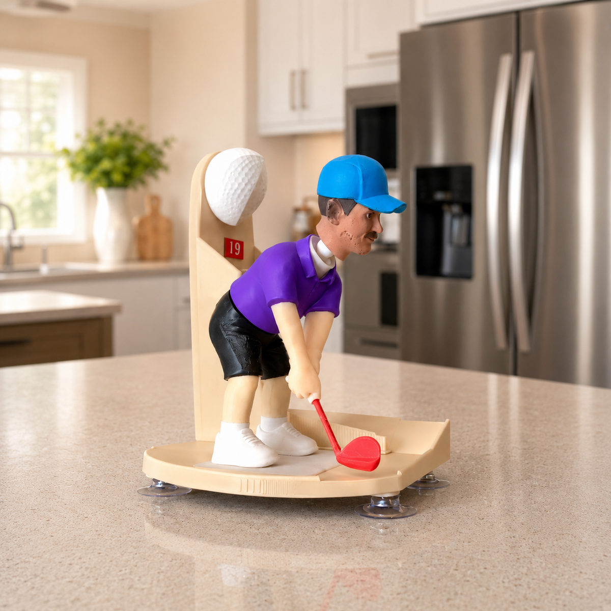 Creative Figure Cap Launcher Game for Home Bar & Man Cave Best Gift for Him