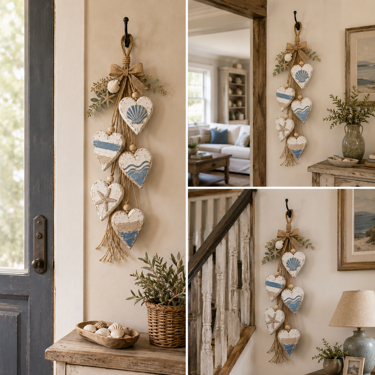 🔥Last Day 45% OFF - 🤎 Hanging Heart Wall Decor