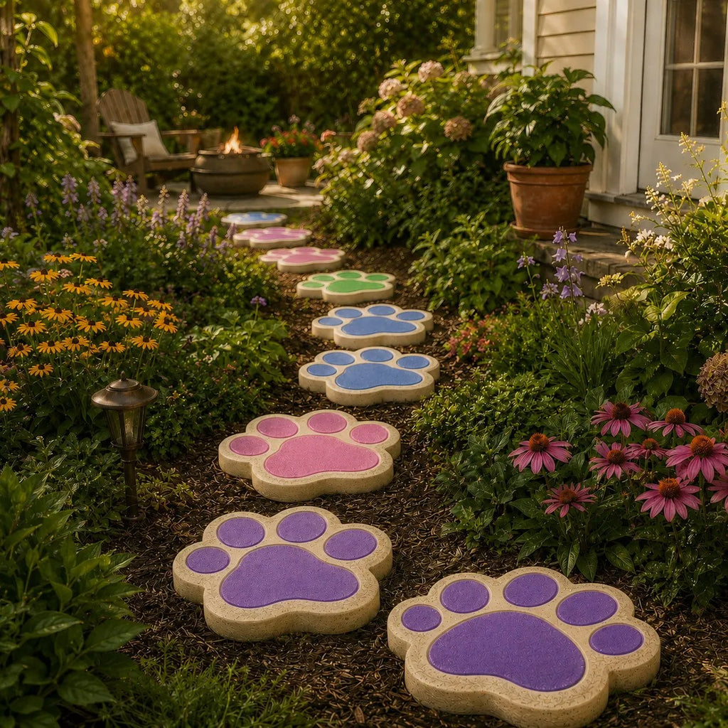 💥 LAST DAY 49% OFF – 🌿 Reusable Decorative Garden Stepping Stone Mold – Make Your Garden Truly One of a Kind (📦 Buy 2, Get Free Shipping)