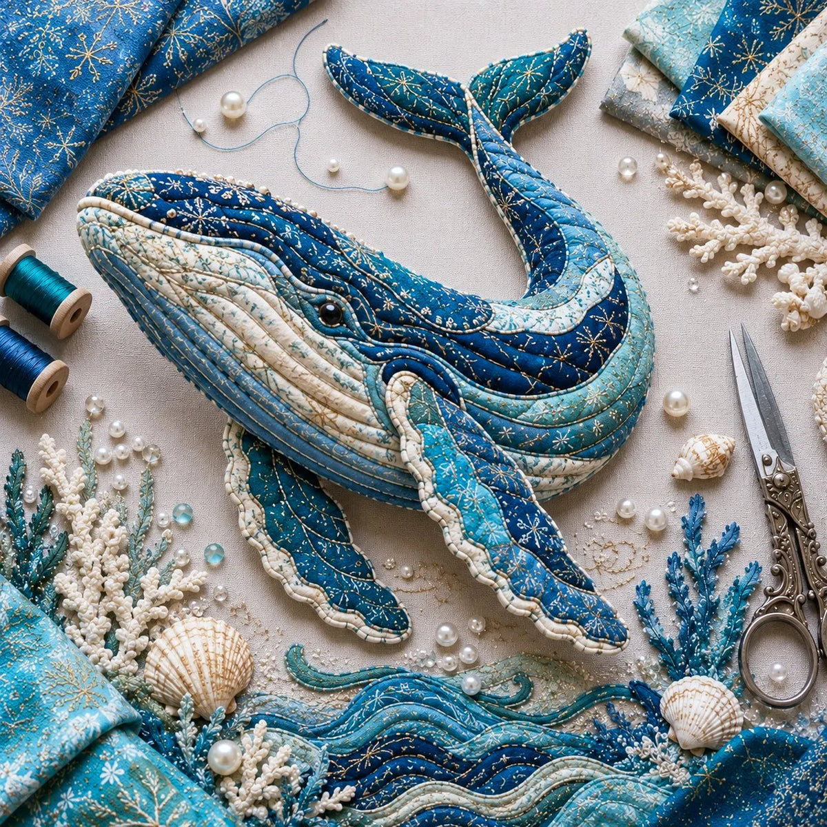 🌊Ocean Patchwork DIY Kit