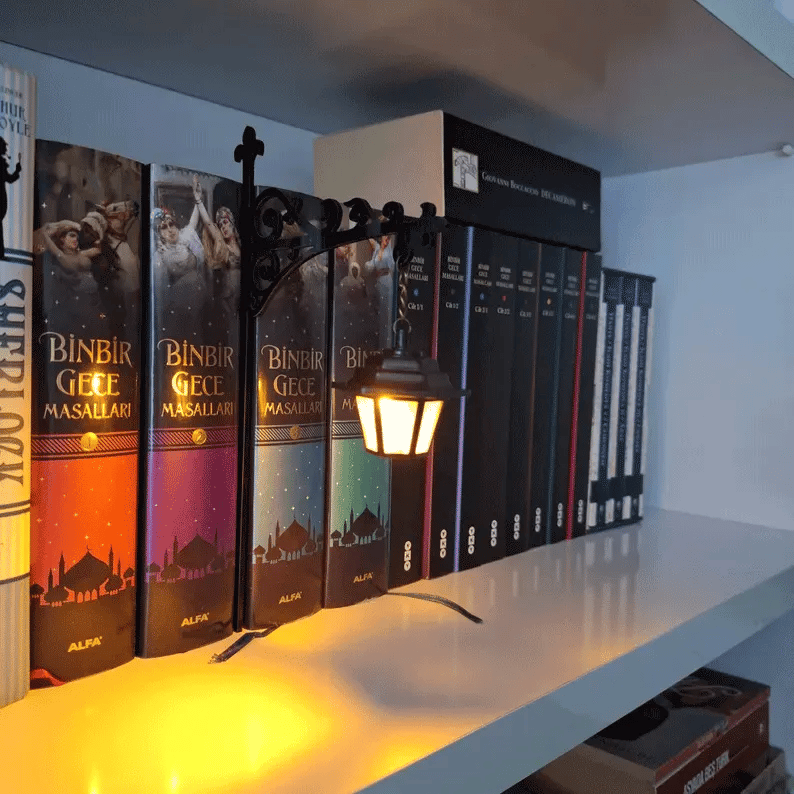 65K+ SOLD!✨Library Lantern-Decorative Bookshelf Lighting