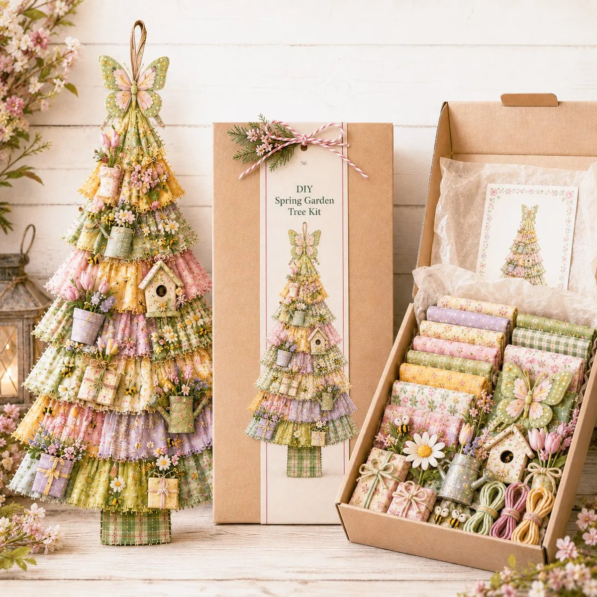 ⏳ Last Day 49% OFF – 🎄Beginner-Friendly DIY Oversized Patchwork Christmas Tree Door Hanging Kit | Complete Kit with All Tools & Step-by-Step Guide Included 💕