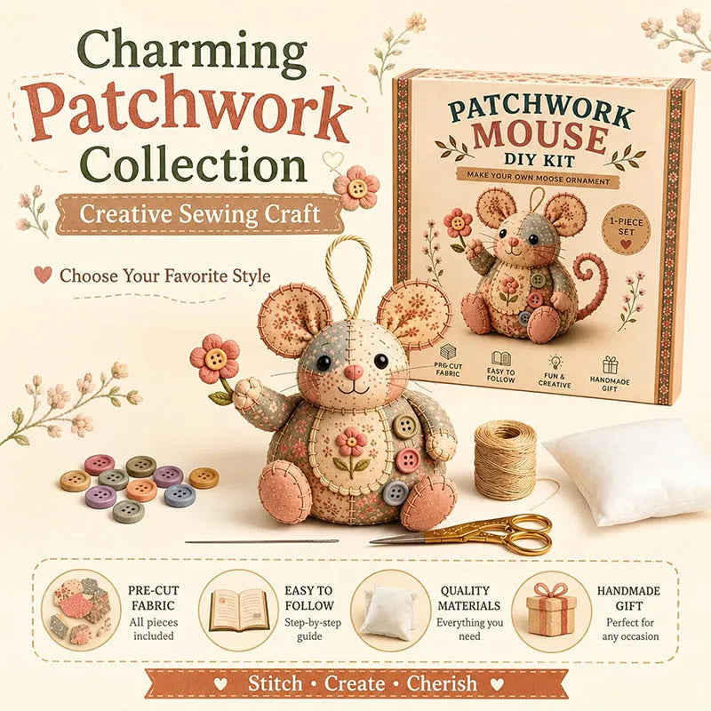 🔥 2026 Hot Sale DIY Patchwork Animal Kit – Create Your Own Adorable Animals