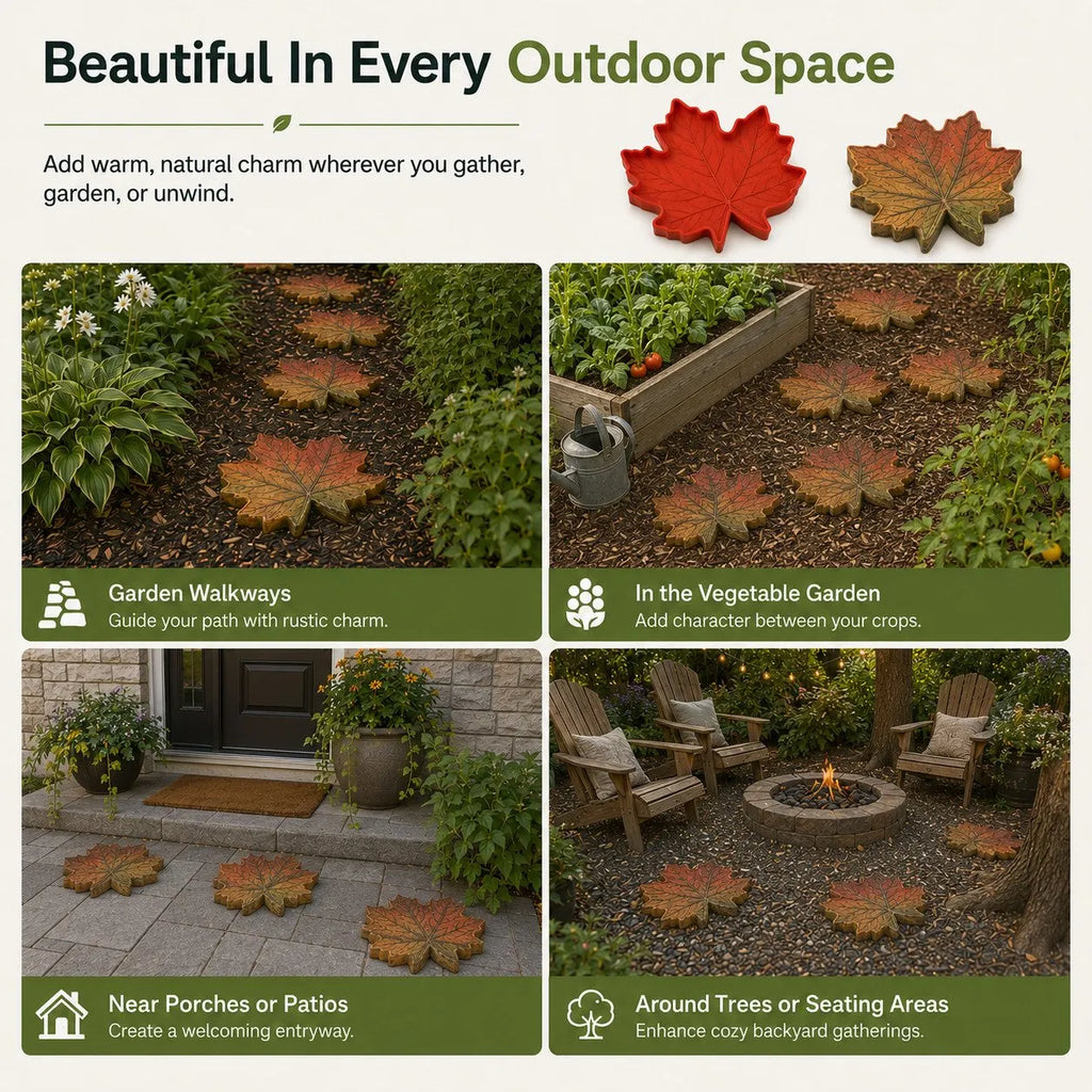 💥 LAST DAY 49% OFF – 🌿 Reusable Decorative Garden Stepping Stone Mold – Make Your Garden Truly One of a Kind (📦 Buy 2, Get Free Shipping)