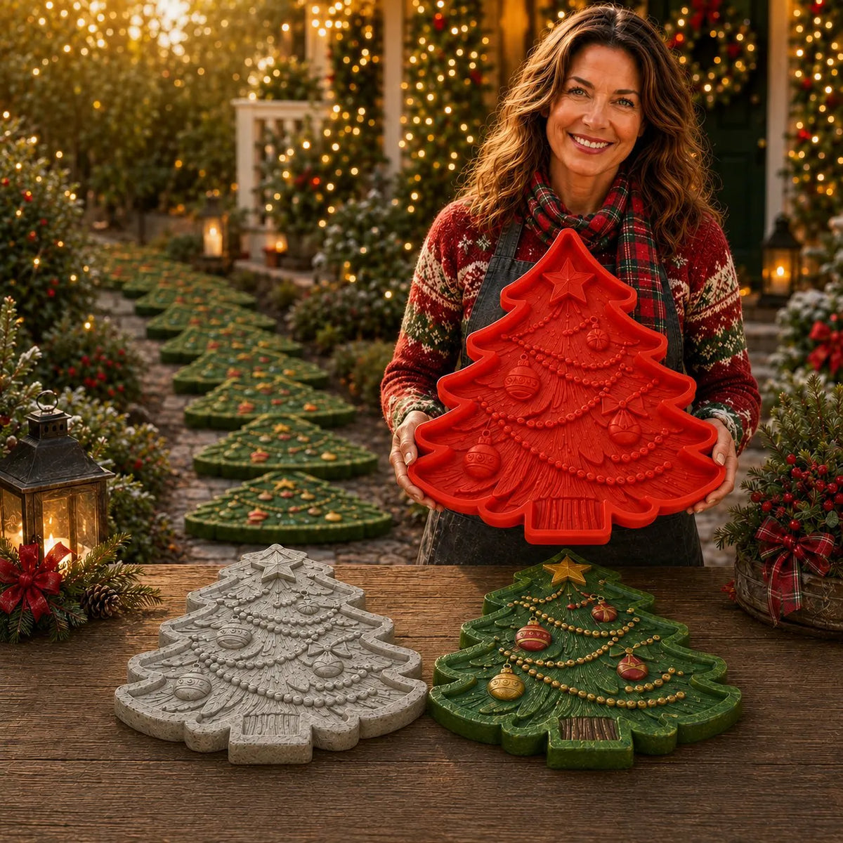 💥 LAST DAY 49% OFF – ☃️ Reusable Snowman Garden Path Maker – Make Your Winter Garden Truly One of a Kind (📦 Buy 2, Get Free Shipping)