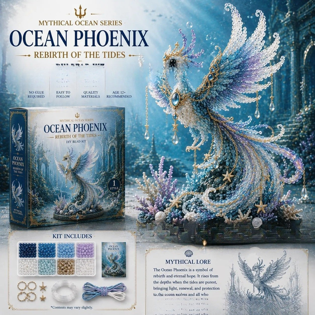 🌊 Mythical Ocean DIY Bead Kit