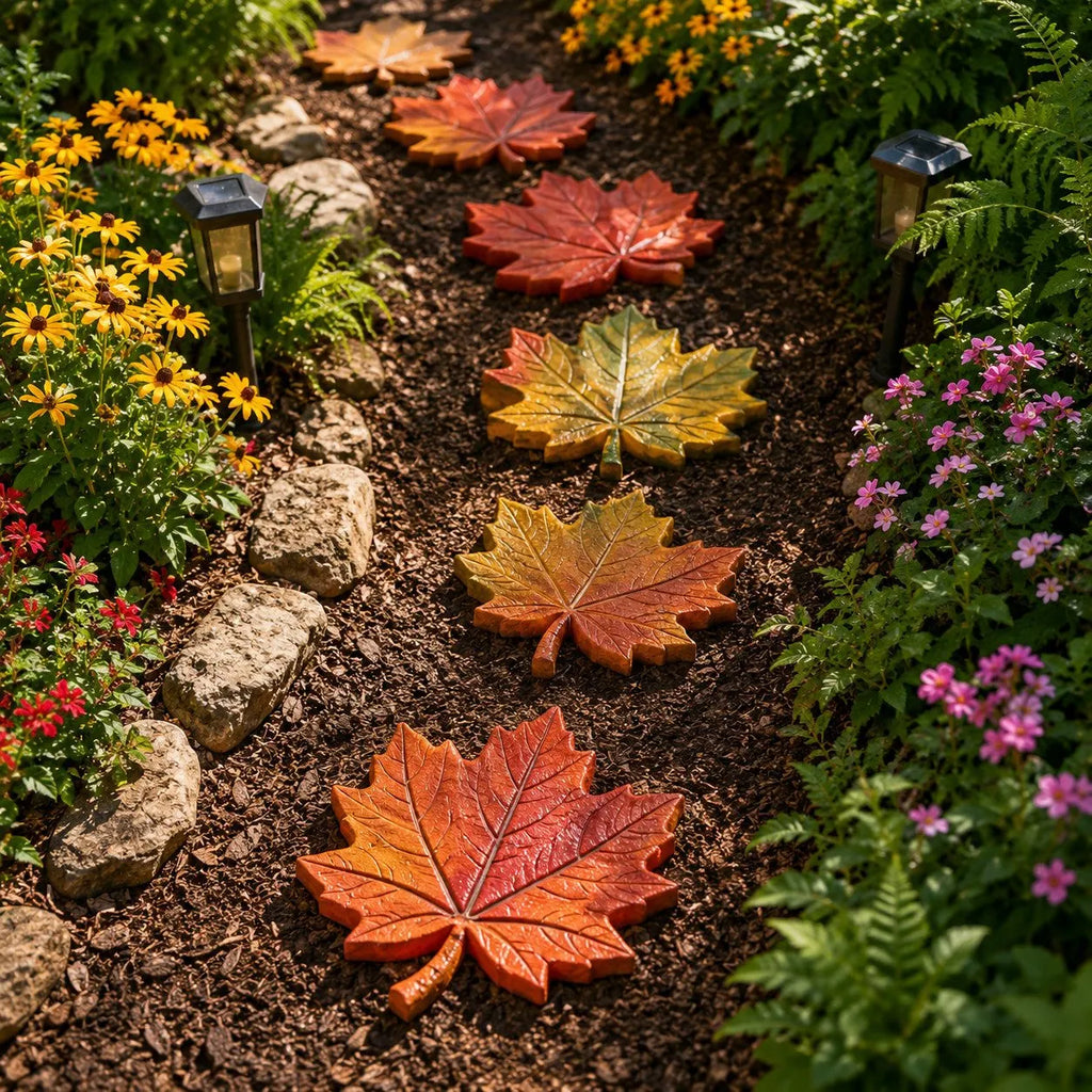💥 LAST DAY 49% OFF – 🌿 Reusable Decorative Garden Stepping Stone Mold – Make Your Garden Truly One of a Kind (📦 Buy 2, Get Free Shipping)