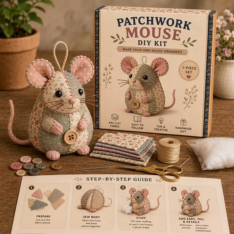 🔥 2026 Hot Sale DIY Patchwork Animal Kit – Create Your Own Adorable Animals