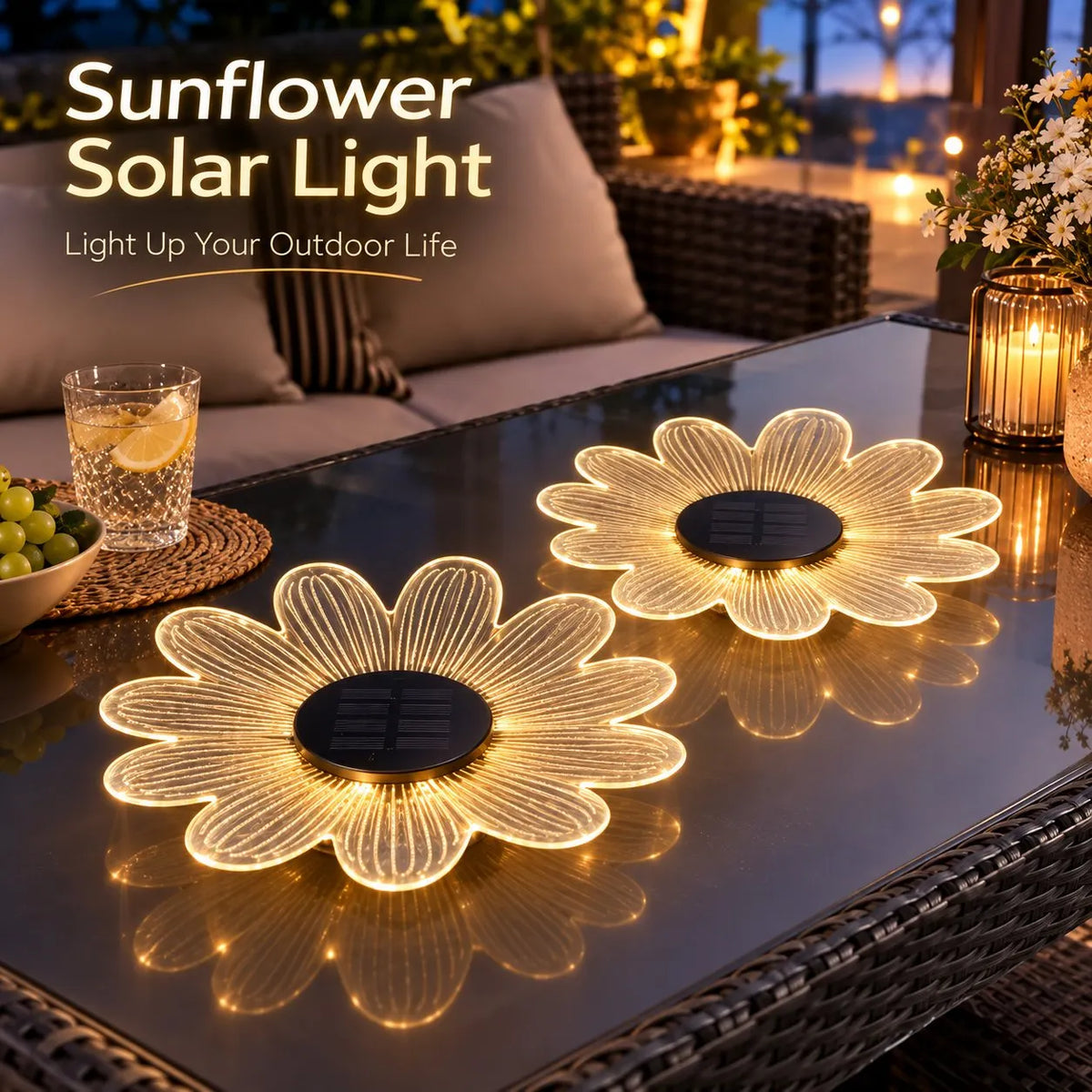 Sunflower Modern LED Wall Lamp