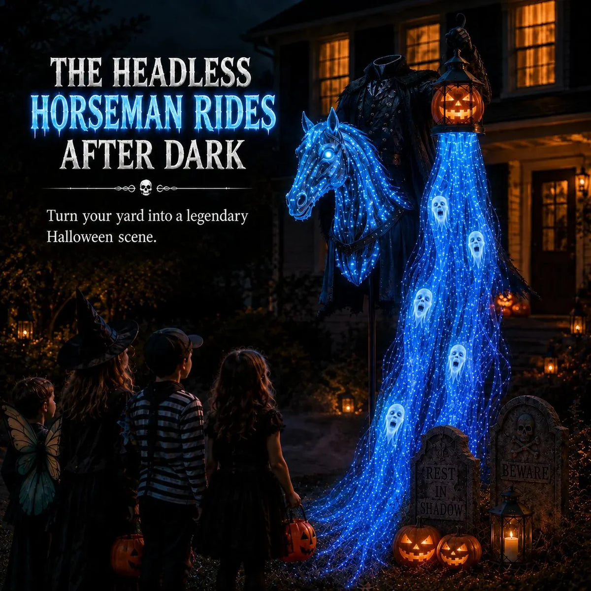 🔥 Today Only: 49% OFF 🎁Animated Halloween Soul Harvester Garden Light Collection💀