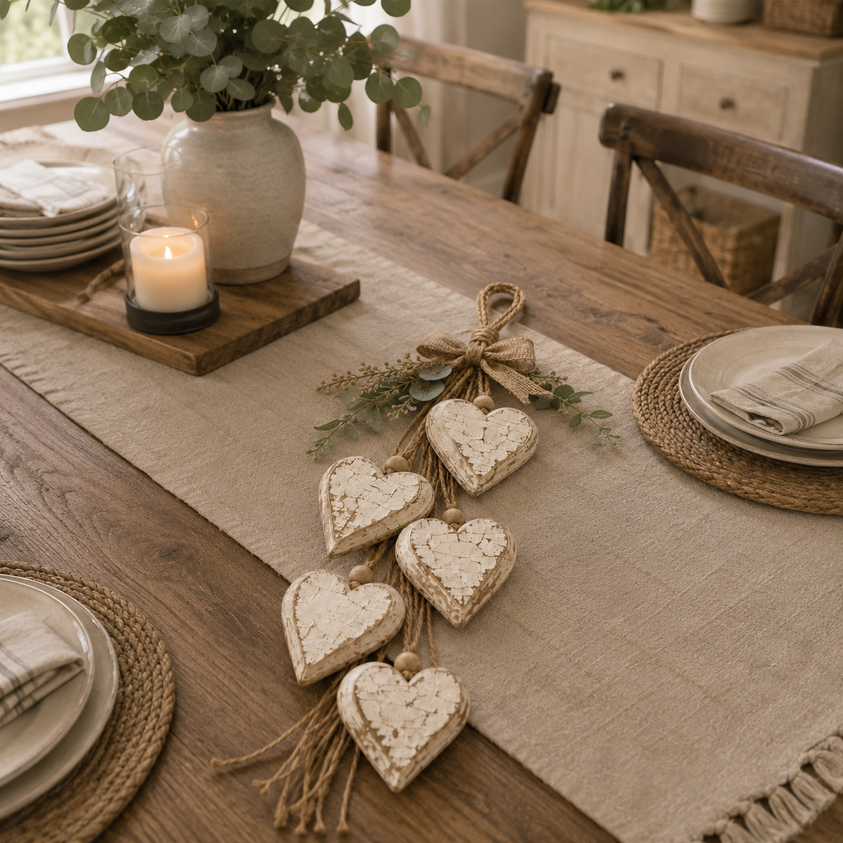 🔥Last Day 45% OFF - 🤎 Hanging Heart Wall Decor