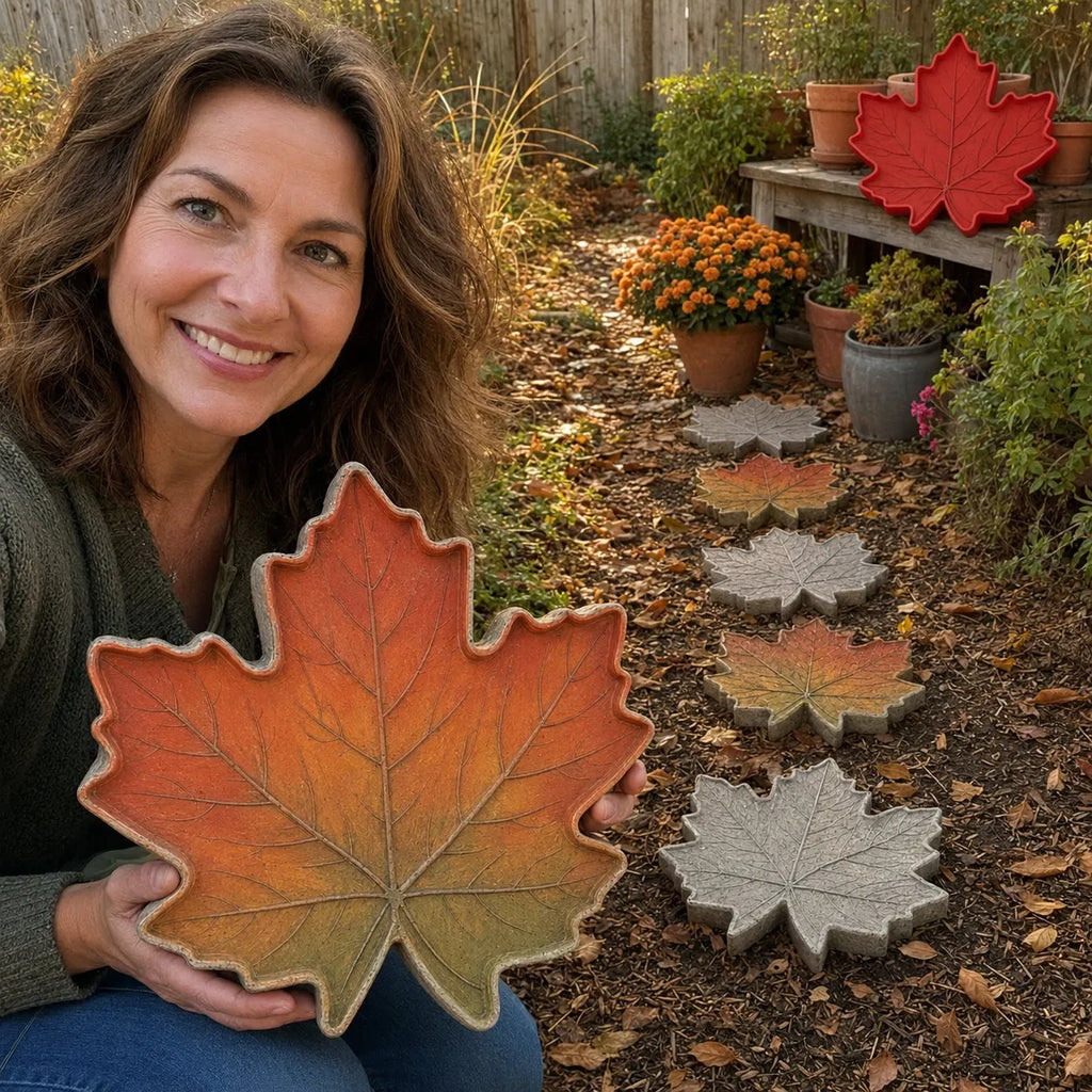 💥 LAST DAY 49% OFF – 🌿 Reusable Decorative Garden Stepping Stone Mold – Make Your Garden Truly One of a Kind (📦 Buy 2, Get Free Shipping)