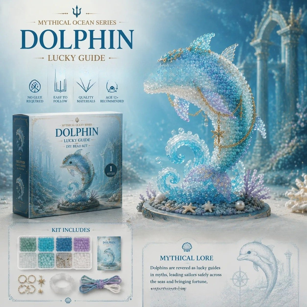 🌊 Mythical Ocean DIY Bead Kit