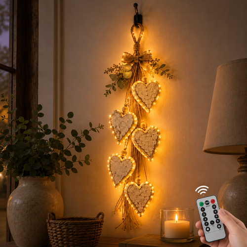 🔥Last Day 45% OFF - 🤎 Hanging Heart Wall Decor