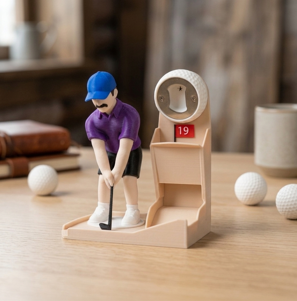 Creative Figure Cap Launcher Game for Home Bar & Man Cave Best Gift for Him