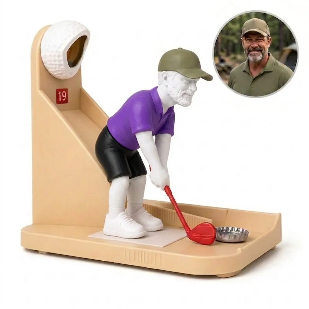 Creative Figure Cap Launcher Game for Home Bar & Man Cave Best Gift for Him