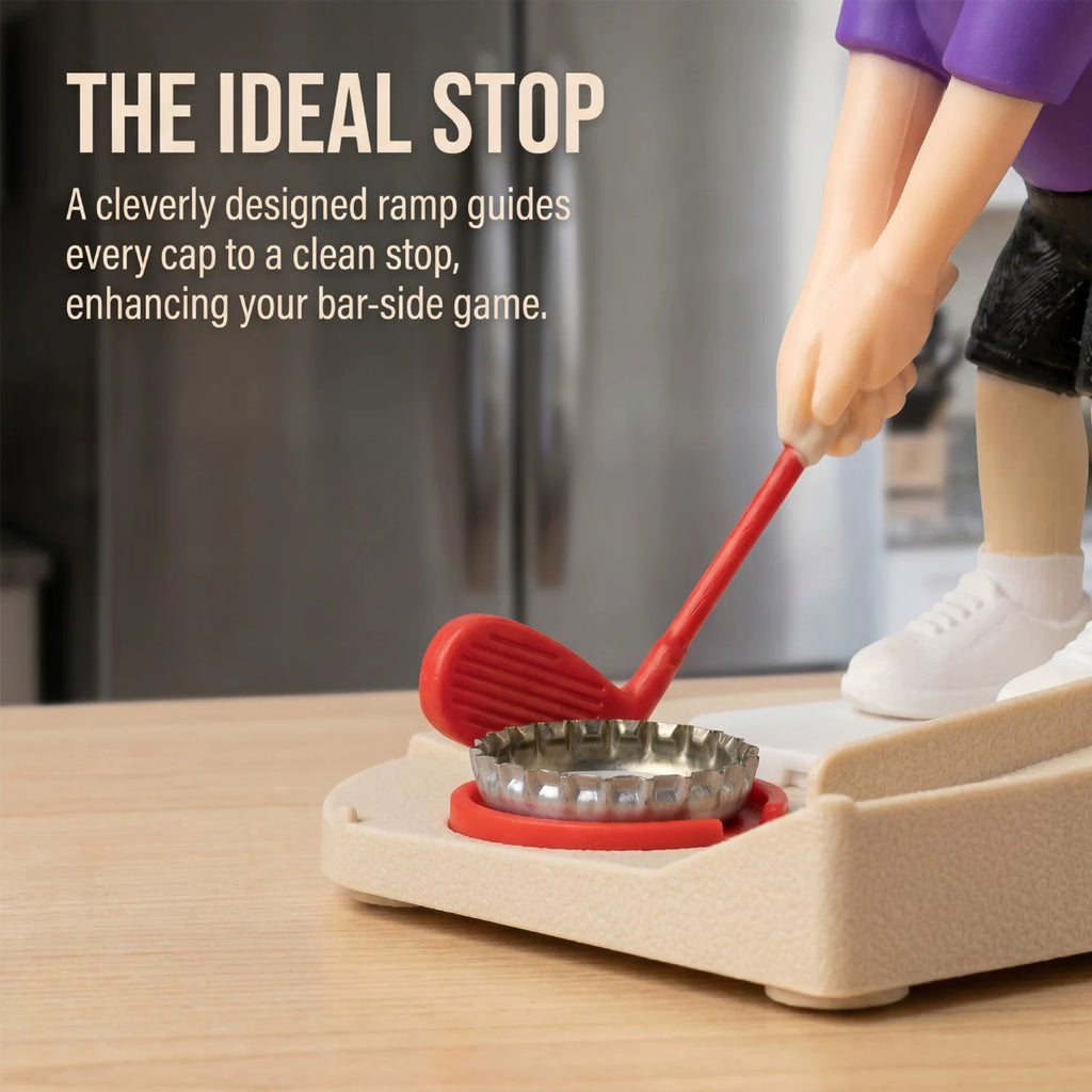 Creative Figure Cap Launcher Game for Home Bar & Man Cave Best Gift for Him