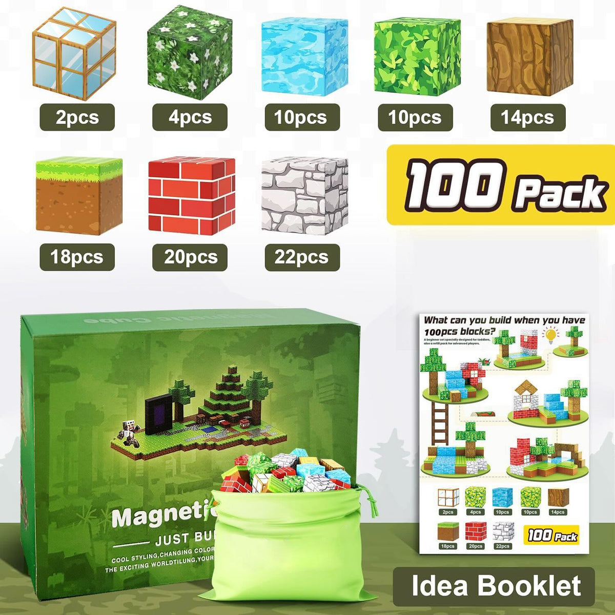 Minecraft Magnetic Building Blocks™