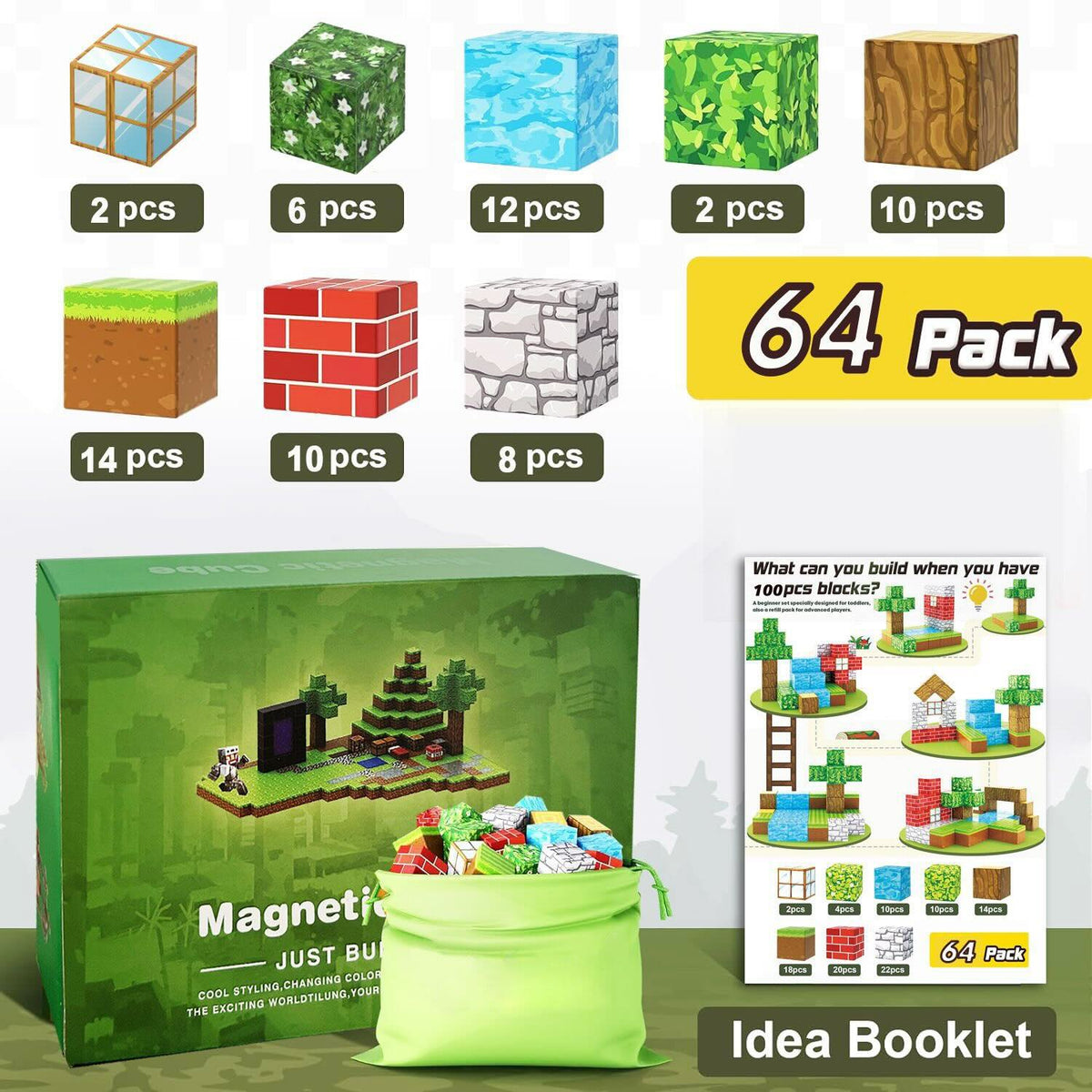 Minecraft Magnetic Building Blocks™