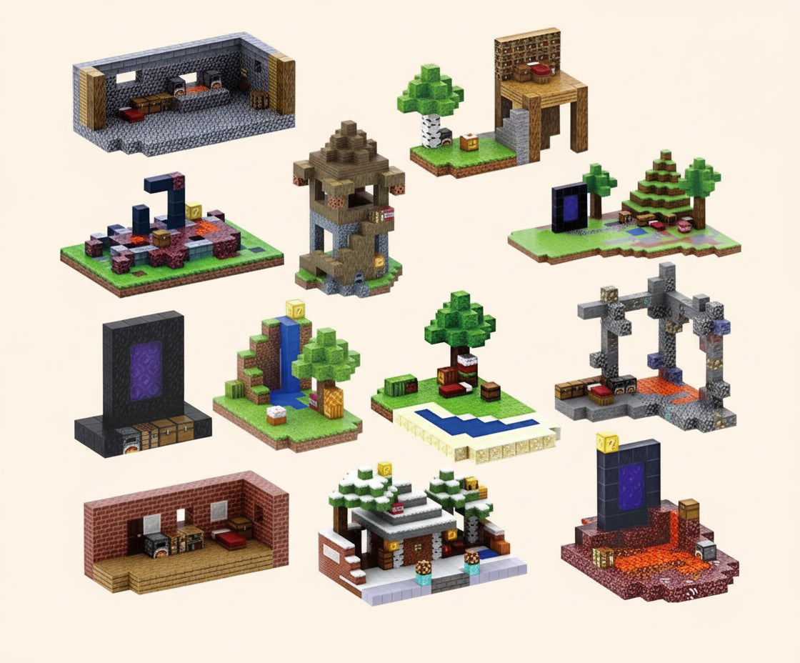 Minecraft Magnetic Building Blocks™