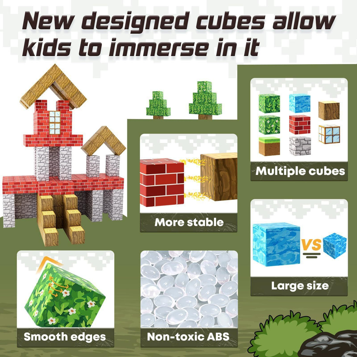 Minecraft Magnetic Building Blocks™