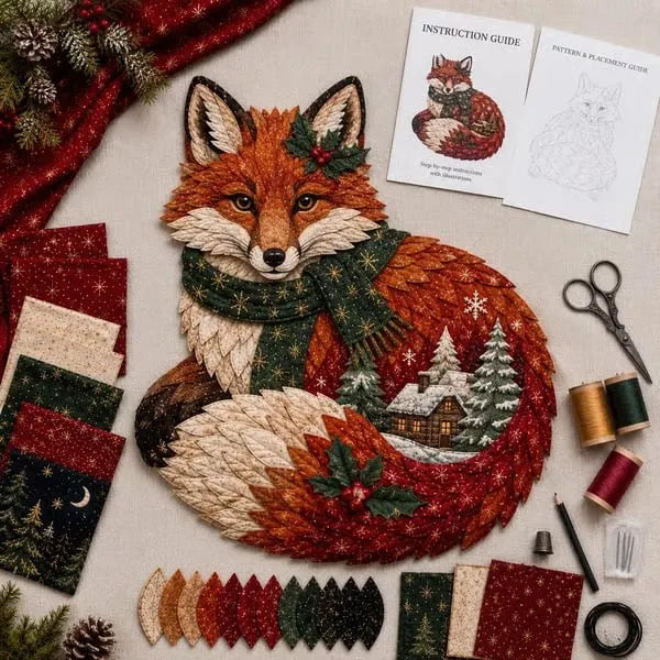 🎄 DIY Christmas Fabric Wall Hanging Kit | Create Your Own Quilted Santa, Angel & More | Cozy Holiday Door Decor for Home & Gift Giving 🎅