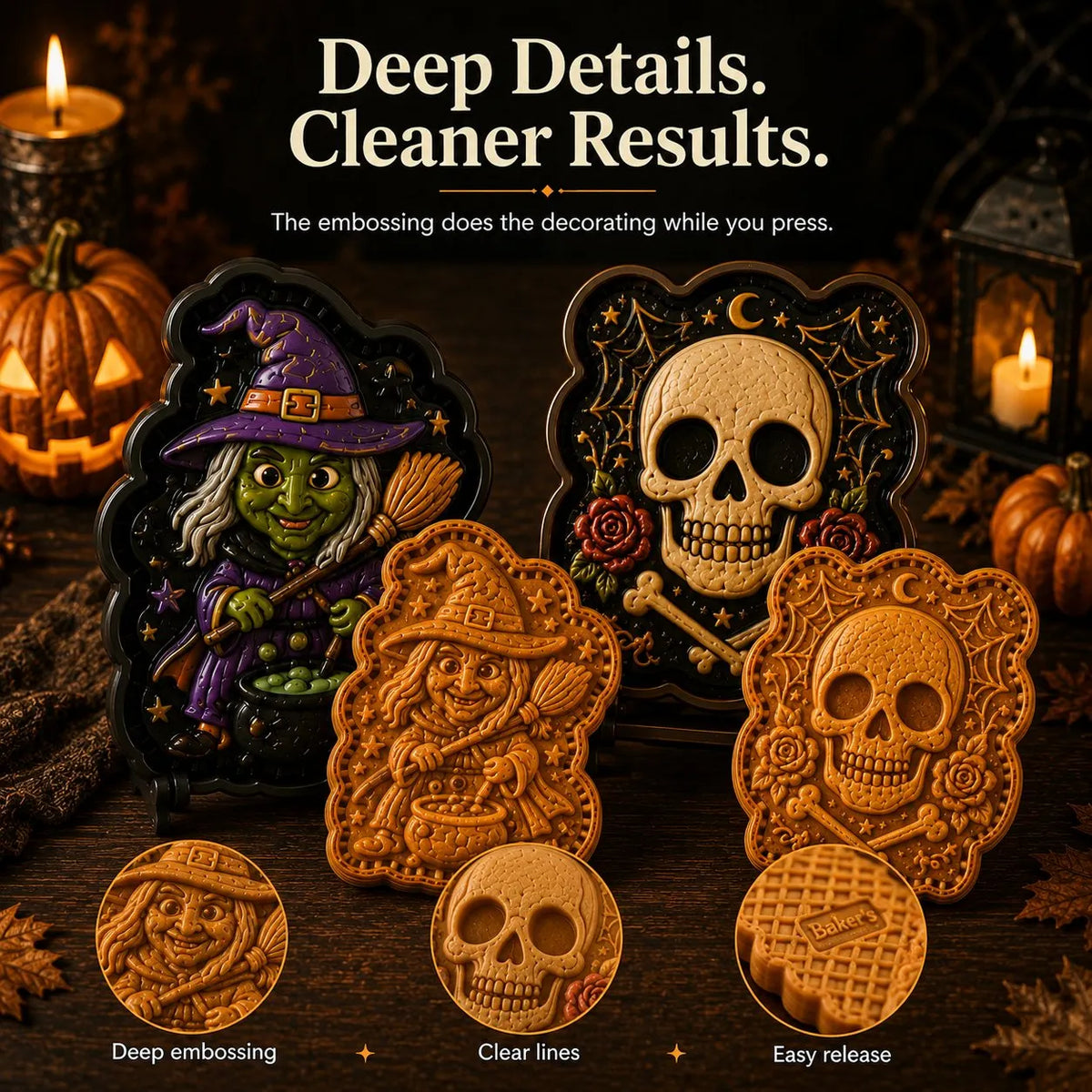 🎃 Halloween Mini Pie Mold Collection🚚 Buy 2+ Get Free Shipping