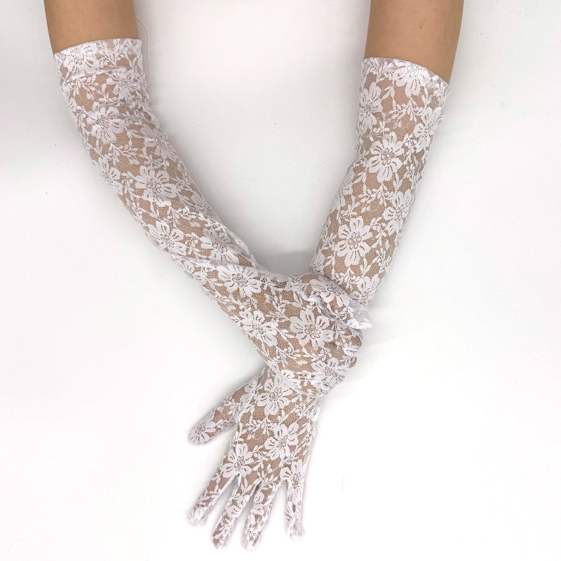 Women's Halloween  Cos Lace Gloves