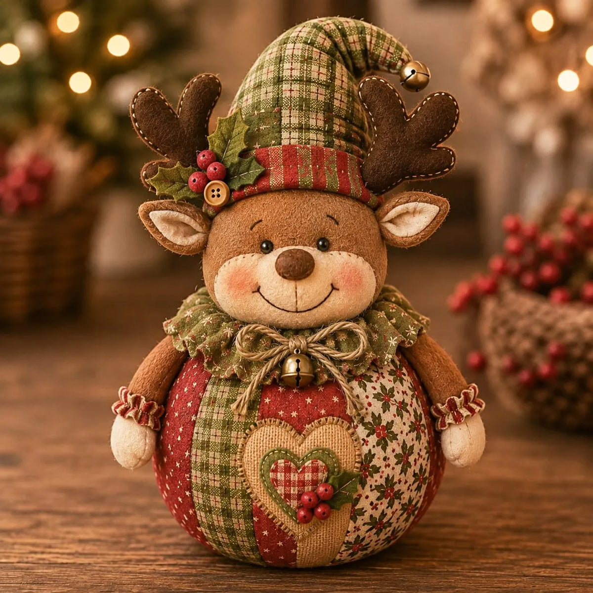 DIY Patchwork Fabric Character Doll Kit
