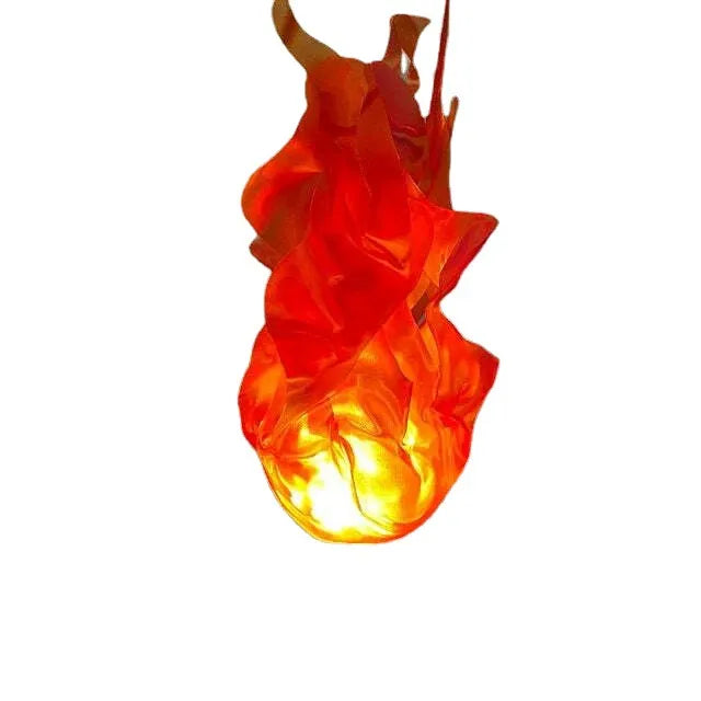 🔥 Floating Magic Fireball LED Light Prop, 4 Colors Fake Flame Illusion Halloween Cosplay Photo Decor