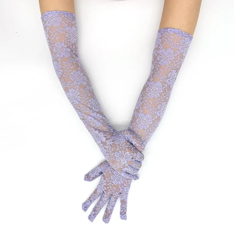 Women's Halloween  Cos Lace Gloves