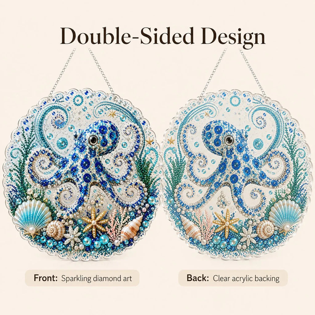 🔥 Last Day 49% OFF - 🌊✨Ocean Pearl Art DIY Hanging Ornament Kit(📦Buy 2 Free Shipping)