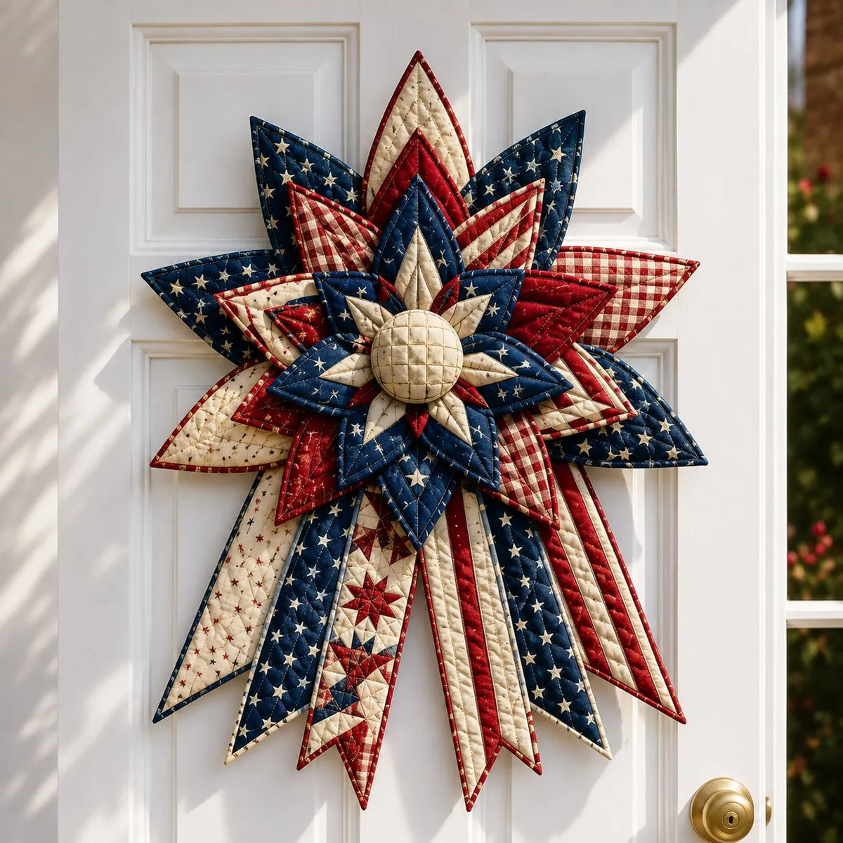 🔥Last Day 49% OFF - 🎃🎀 Oversized Seasonal Quilted Door Bow DIY Sewing Kit(📦Buy 2 Free Shipping)