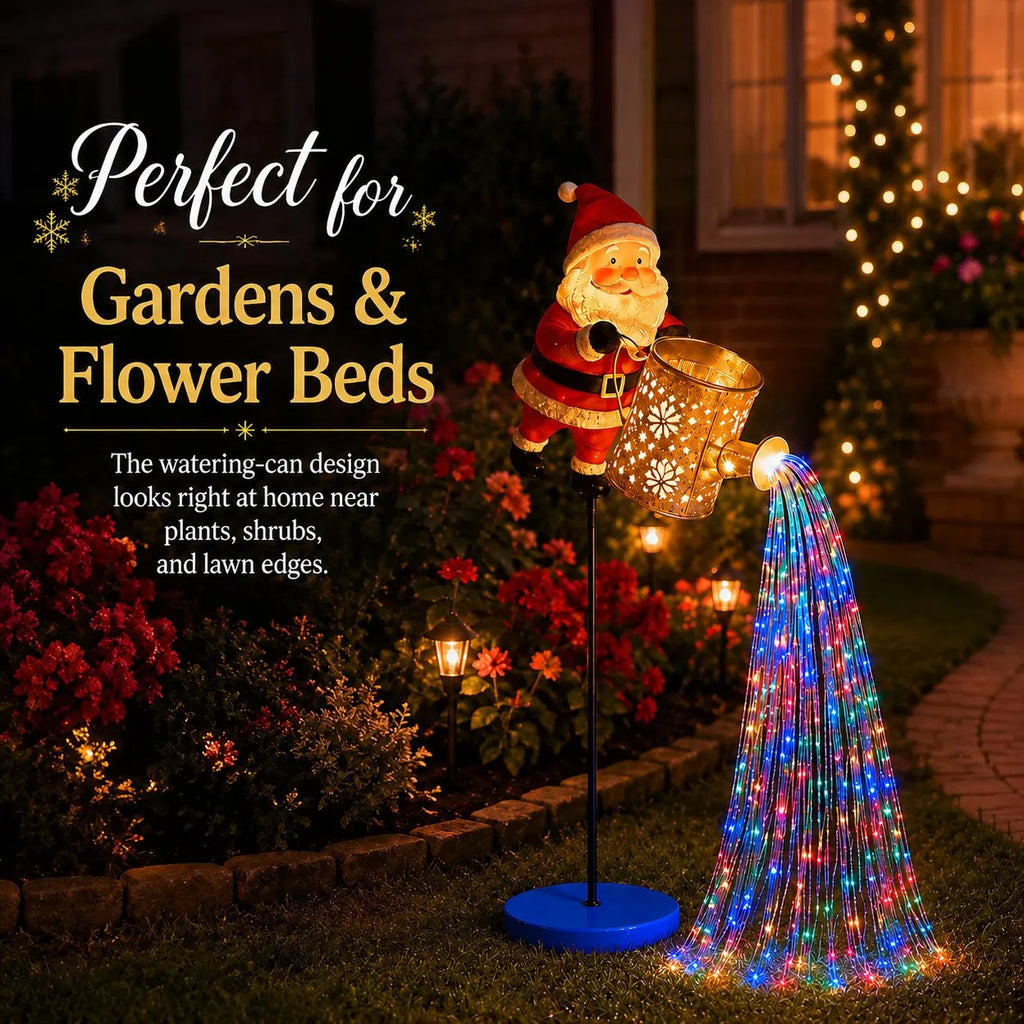 Solar Santa Waterfall Christmas Light🎅🔥