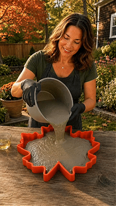 💥 LAST DAY 49% OFF – 🌿 Reusable Decorative Garden Stepping Stone Mold – Make Your Garden Truly One of a Kind (📦 Buy 2, Get Free Shipping)