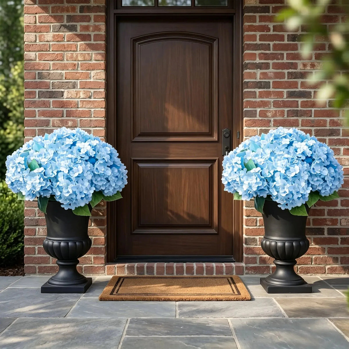 ✨This Week's Special Price $26.99💥🔥Artificial Outdoor Hydrangea Flowers - UV resistant, Waterproof, Windproof