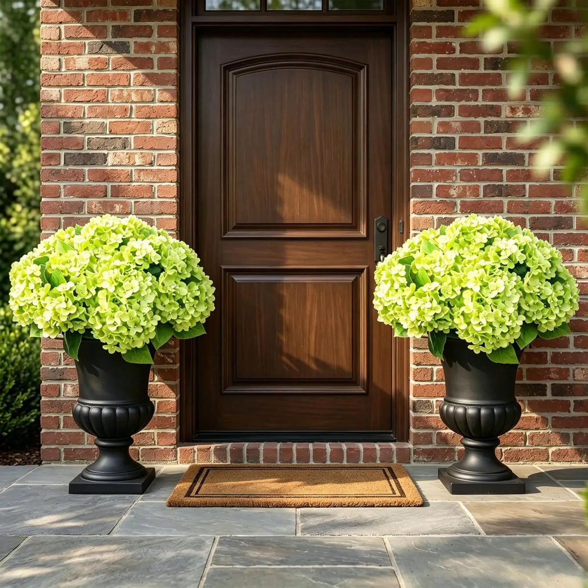 ✨This Week's Special Price $26.99💥🔥Artificial Outdoor Hydrangea Flowers - UV resistant, Waterproof, Windproof