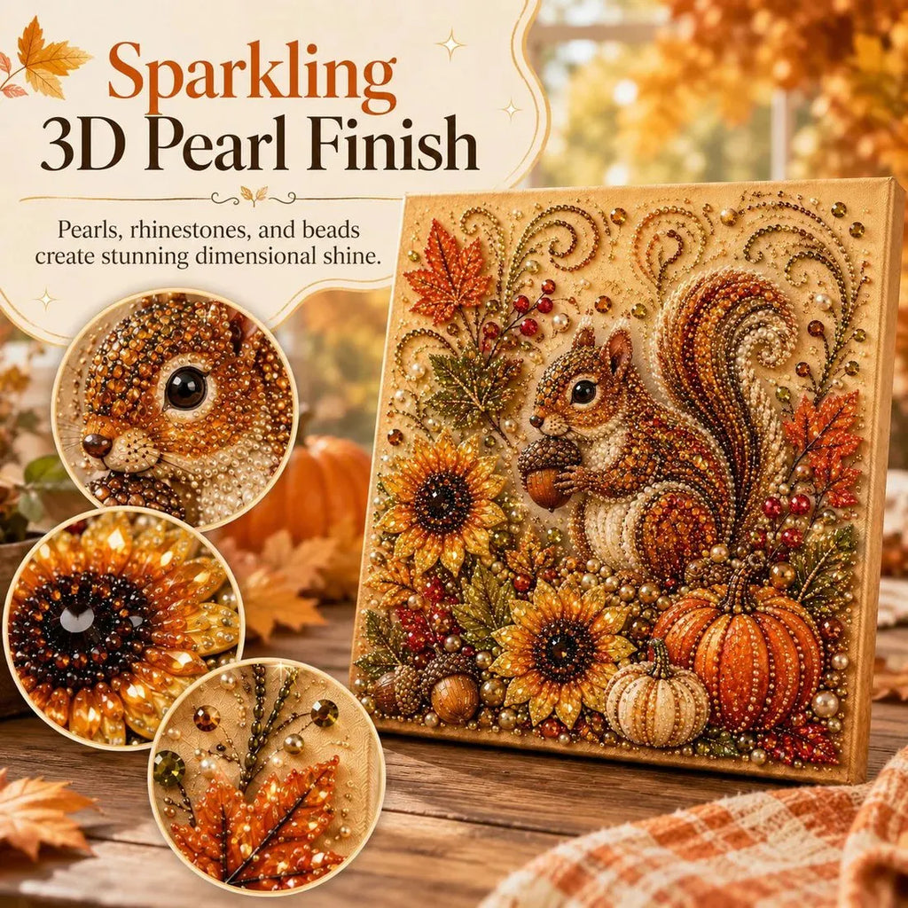 🔥Last Day 49% OFF - 🍂Autumn Pearl Painting Kit🎃✨