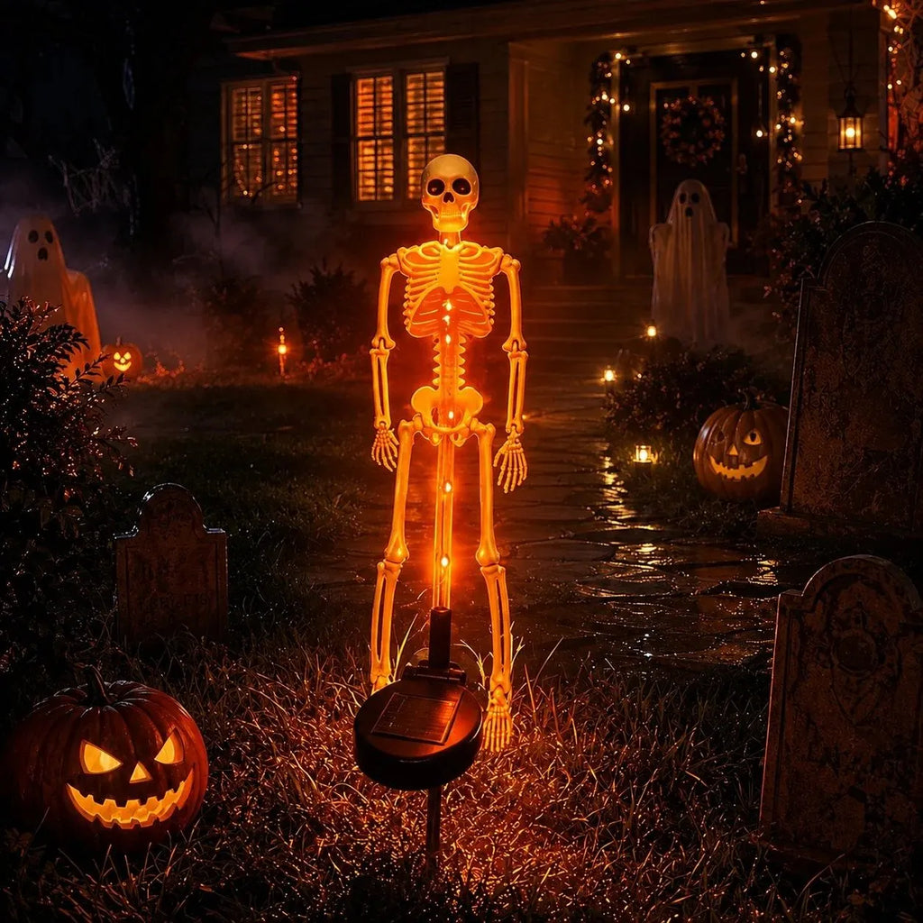 Solar Skeleton YardStake