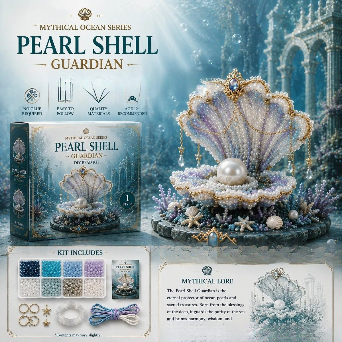 🌊 Mythical Ocean DIY Bead Kit