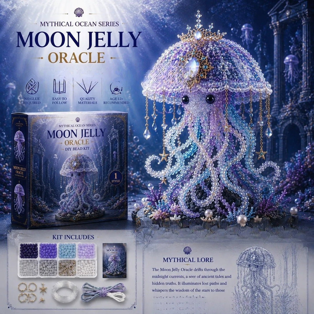 🌊 Mythical Ocean DIY Bead Kit