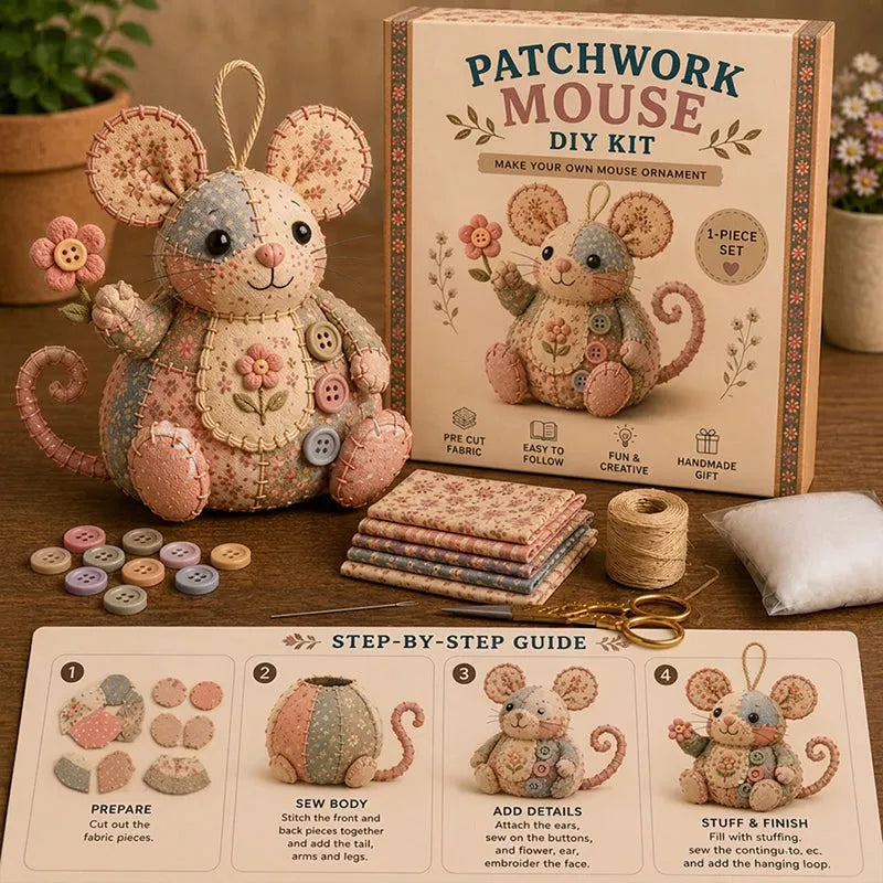🔥 2026 Hot Sale DIY Patchwork Animal Kit – Create Your Own Adorable Animals