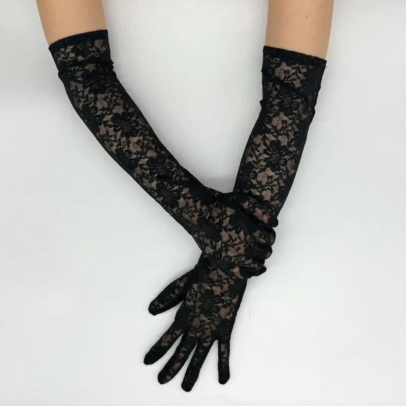 Women's Halloween  Cos Lace Gloves