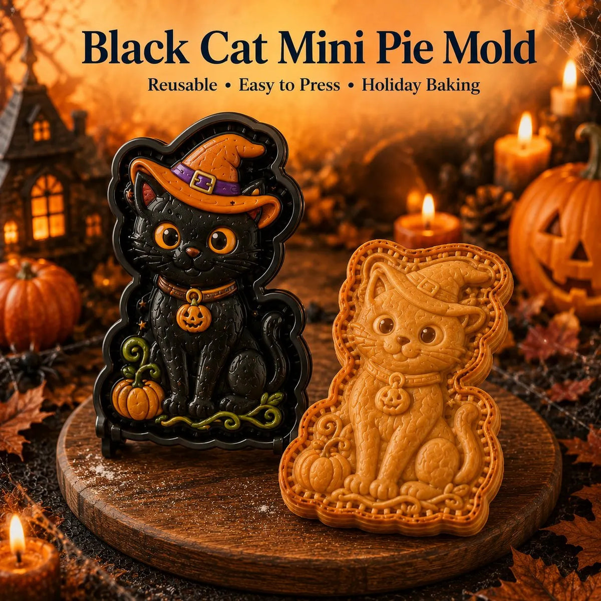 🎃 Halloween Mini Pie Mold Collection🚚 Buy 2+ Get Free Shipping