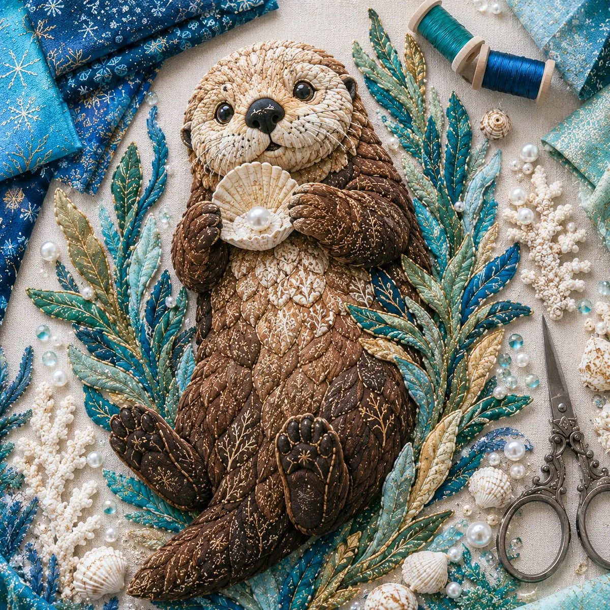 🌊Ocean Patchwork DIY Kit