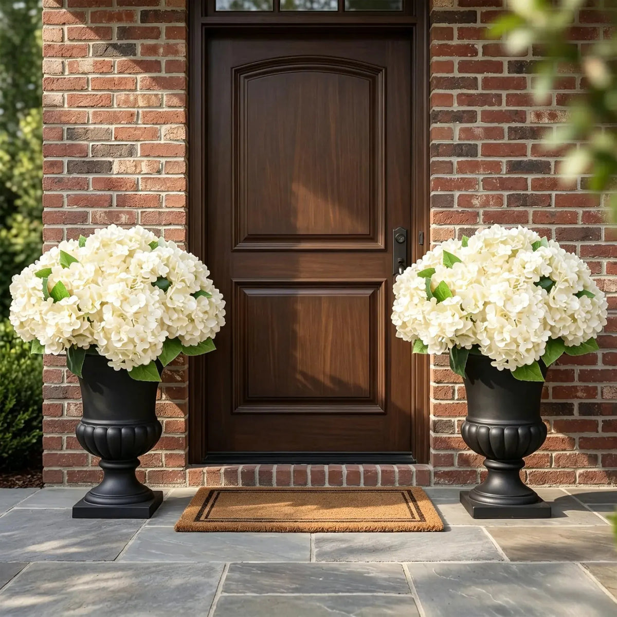 ✨This Week's Special Price $26.99💥🔥Artificial Outdoor Hydrangea Flowers - UV resistant, Waterproof, Windproof
