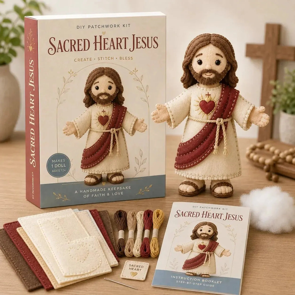 🔥HOT SALE🔥LAST DAY 50% OFF - ✝️ Faith & Blessings DIY Patchwork Kit